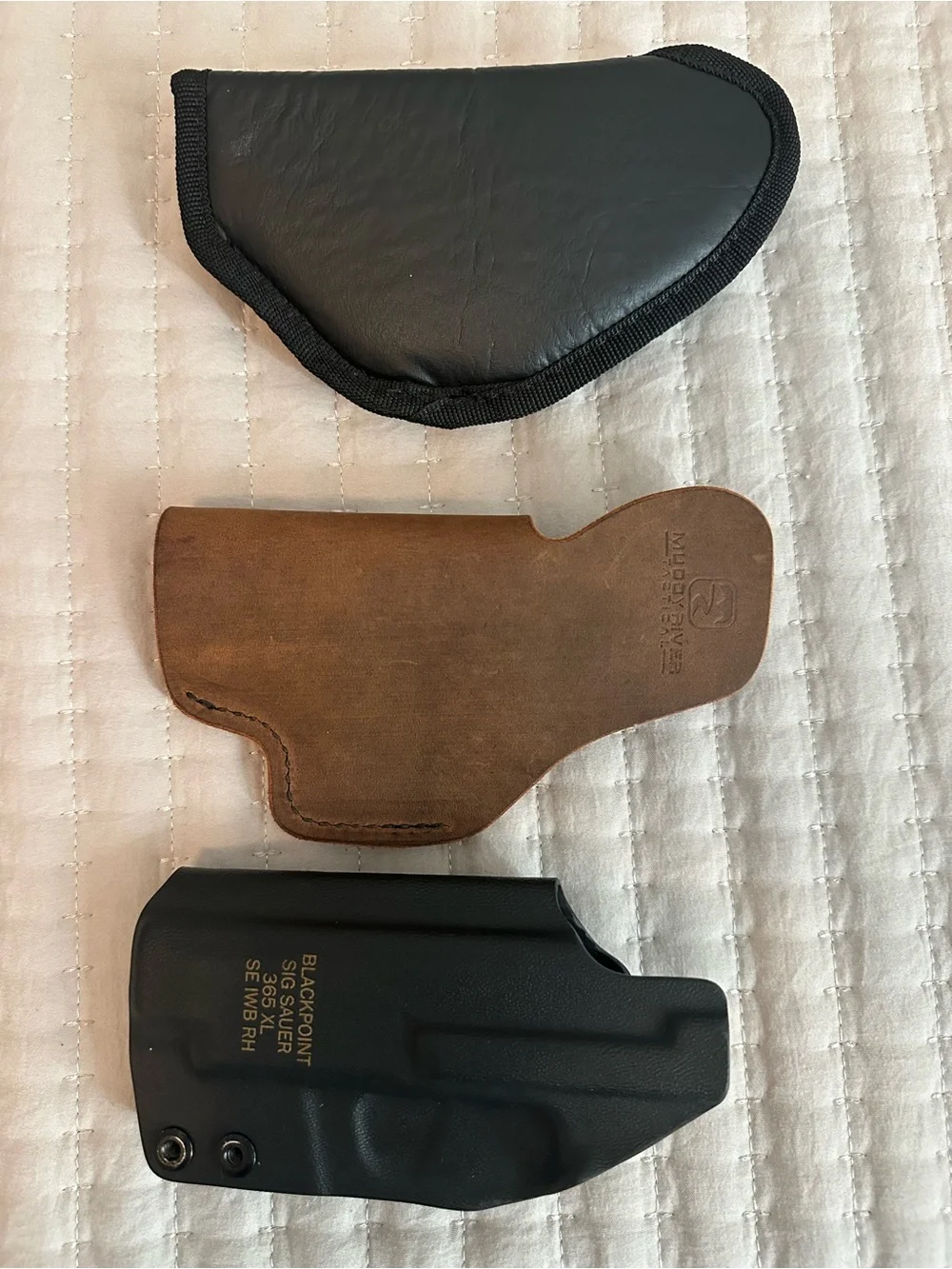 Assorted Men’s Holster Lot - Black and Brown